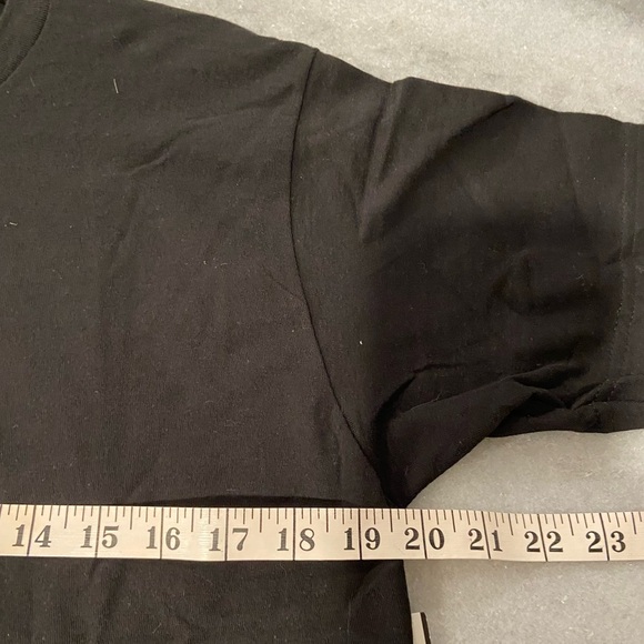 NWT The Godfather Size M Black Cotton Crew Neck Tee Shirt Red Graphic Print Film - Picture 6 of 7